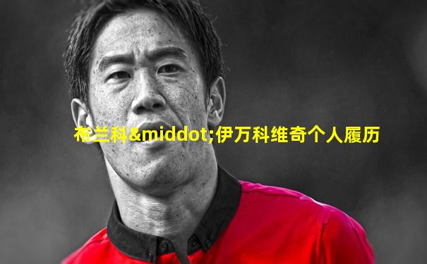 布兰科·伊万科维奇个人履历