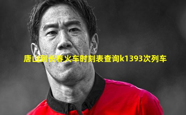 唐山到长春火车时刻表查询k1393次列车