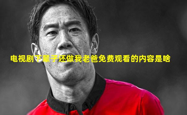 电视剧下辈子还做我老爸免费观看的内容是啥