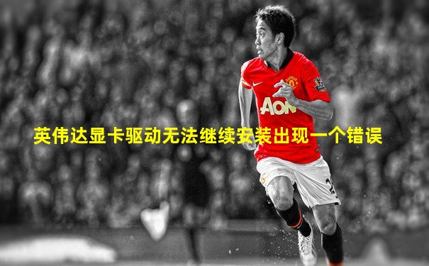 英伟达显卡驱动无法继续安装出现一个错误